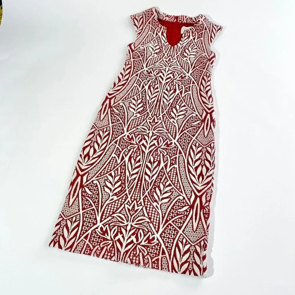Anthropologie HD in Paris sheath midi dress